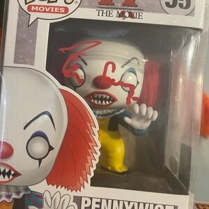 Signed Pennywise funko pop